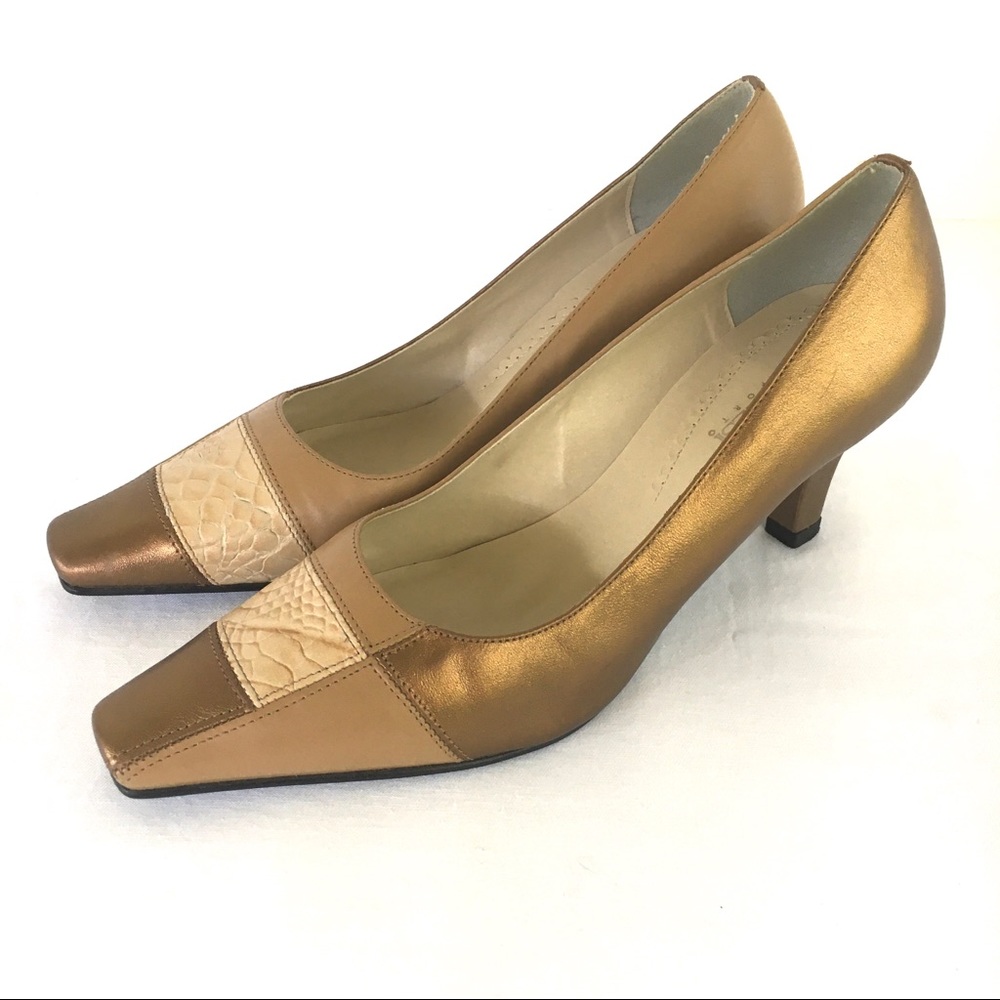 Divalesi Conforto Brazil Leather Pumps Size 7